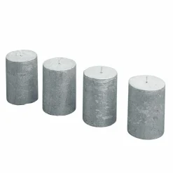 LOBERON Bougies|Porte-Bougies*Lot de 4 bougies Virrans