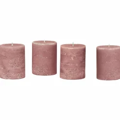 LOBERON Bougies|Porte-Bougies*Lot de 4 bougies Virrans
