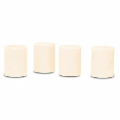 LOBERON Bougies|Porte-Bougies*Lot de 4 bougies Virrans