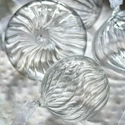 LOBERON Décorations Pour Le Sapin*Lot de 6 boules de Noël Bavella