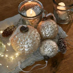 LOBERON Boules De Noël*Lot de 6 boules de Noël Domara