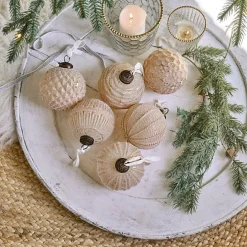LOBERON Boules De Noël*Lot de 6 boules de Noël Eirelyn