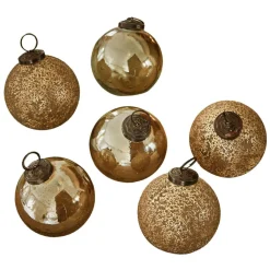 LOBERON Boules De Noël*Lot de 6 boules de Noël Fioravino