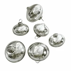 LOBERON Boules De Noël*Lot de 6 boules de Noël Isaulie