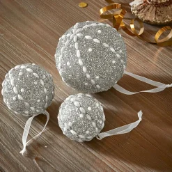 LOBERON Boules De Noël*Lot de 3 boules de Noël Maelvik