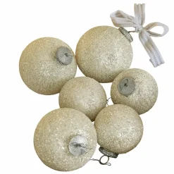 LOBERON Boules De Noël*Lot de 6 boules de Noël Shariz