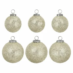 LOBERON Boules De Noël*Lot de 6 boules de Noël Shariz