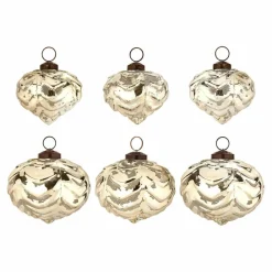 LOBERON Boules De Noël*Lot de 6 boules de Noël Xilianne