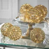 LOBERON Accessoires Lumineux|Décorations Lumineuses*Lot de 6 boules lumineuses à LED Serivane