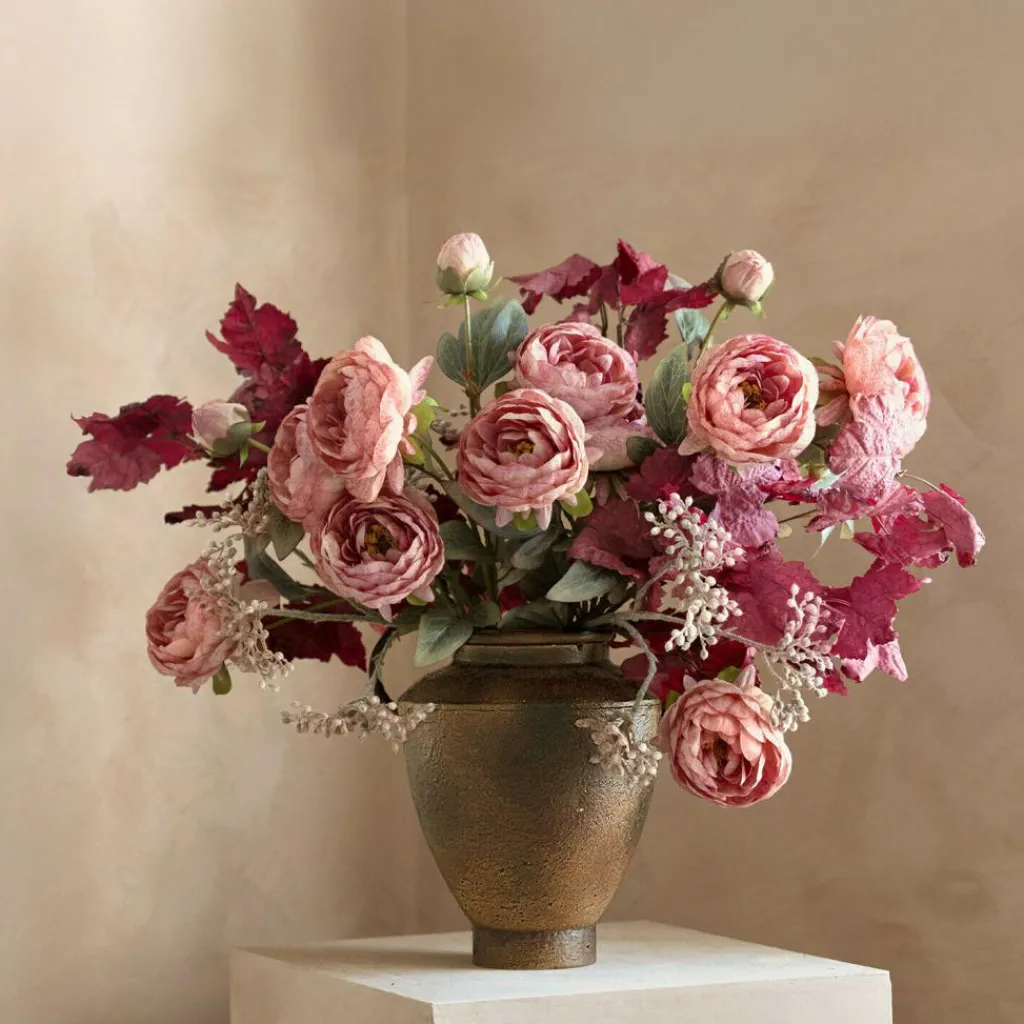 LOBERON Fleurs Séchées Et Artificielles|Décoration*Lot de 3 branches décoratives Camirissa