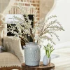 LOBERON Fleurs Séchées Et Artificielles|Décoration*Lot de 3 branches décoratives Palmyra