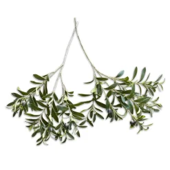 LOBERON Fleurs Séchées Et Artificielles|Décoration*Lot de 2 branches d’olivier décoratives Olives