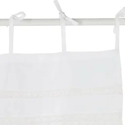 LOBERON Brise-Bise|Rideaux*Lot de 2 brise-bise Aibre