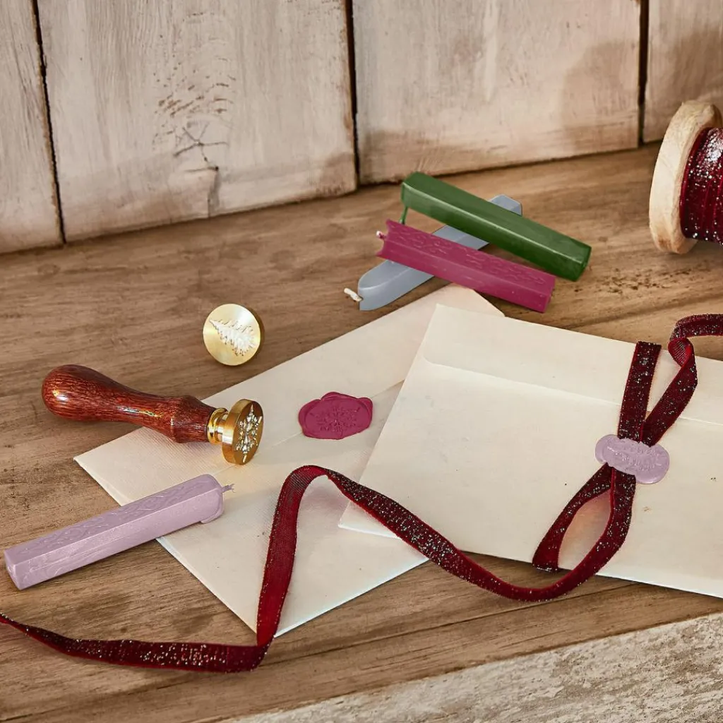 LOBERON Emballages Cadeaux|Papeterie*Lot de 12 bâtons de cire à cacheter Movique