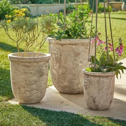 LOBERON Cache-Pots Et Amphores*Lot de 3 cache-pots Autigny