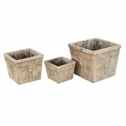 LOBERON Cache-Pots Et Amphores*Lot de 3 cache-pots Bissone