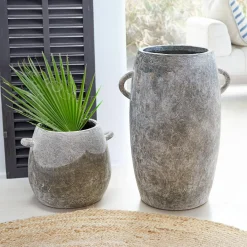 LOBERON Cache-Pots Et Amphores*Lot de 2 cache-pots Cœuron