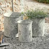 LOBERON Cache-Pots Et Amphores*Lot de 3 cache-pots Exilnor