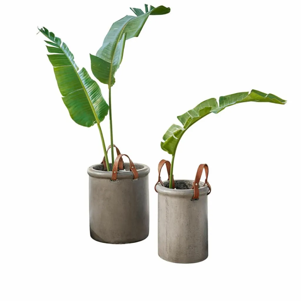 LOBERON Cache-Pots Et Amphores*Lot de 2 cache-pots Tessonet