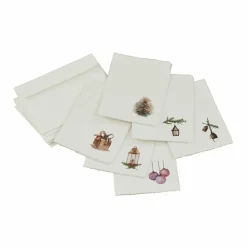 LOBERON Emballages Cadeaux|Papeterie*Lot de 6 cartes de vœux Aeloria