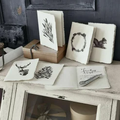 LOBERON Emballages Cadeaux|Papeterie*Lot de 6 cartes de vœux Previa
