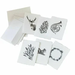 LOBERON Emballages Cadeaux|Papeterie*Lot de 6 cartes de vœux Previa