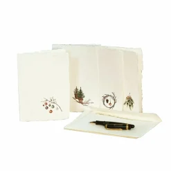 LOBERON Papeterie|Papeterie*Lot de 4 cartes de vœux Velorine