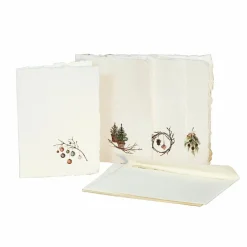 LOBERON Papeterie|Papeterie*Lot de 4 cartes de vœux Velorine