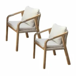 LOBERON Canapés, Chaises Et Fauteuils*Lot de 2 chaises FSC®-100% Kennedy