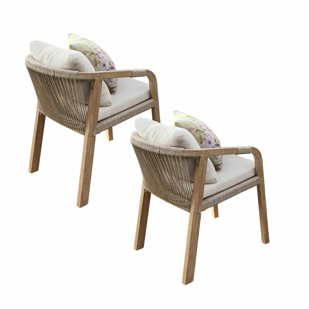 LOBERON Canapés, Chaises Et Fauteuils*Lot de 2 chaises FSC®-100% Kennedy