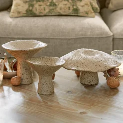 LOBERON Objets Décoratifs|Décoration*Lot de 3 champignons décoratifs Safoura