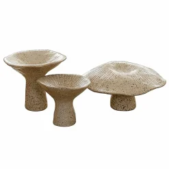 LOBERON Objets Décoratifs|Décoration*Lot de 3 champignons décoratifs Safoura