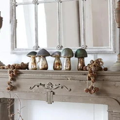 LOBERON Objets Décoratifs|Décoration*Lot de 5 champignons décoratifs Grana