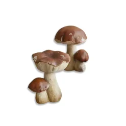 LOBERON Objets Décoratifs|Décoration*Lot de 2 champignons décoratifs Beenie
