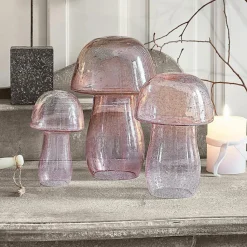 LOBERON Objets Décoratifs|Décoration*Lot de 3 champignons décoratifs Verlière