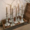 LOBERON Bougeoirs|Porte-Bougies*Lot de 6 chandeliers Adolpha