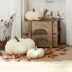 LOBERON Objets Décoratifs|Décoration*Lot de 3 citrouilles Benjamin