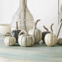 LOBERON Objets Décoratifs|Décoration*Lot de 6 citrouilles déco Yokane