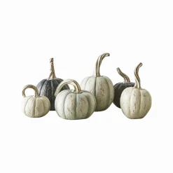 LOBERON Objets Décoratifs|Décoration*Lot de 6 citrouilles déco Yokane
