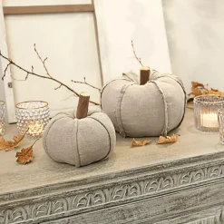 LOBERON Objets Décoratifs|Décoration*Lot de 2 citrouilles Nistalo