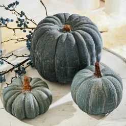 LOBERON Objets Décoratifs|Décoration*Lot de 3 citrouilles Pumpkin