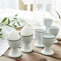 LOBERON Vaisselle|Vaisselle*Lot de 6 coquetiers Biarré