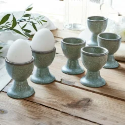 LOBERON Vaisselle|Vaisselle*Lot de 6 coquetiers Biarré