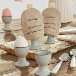 LOBERON Vaisselle|Vaisselle*Lot de 6 coquetiers Biarré