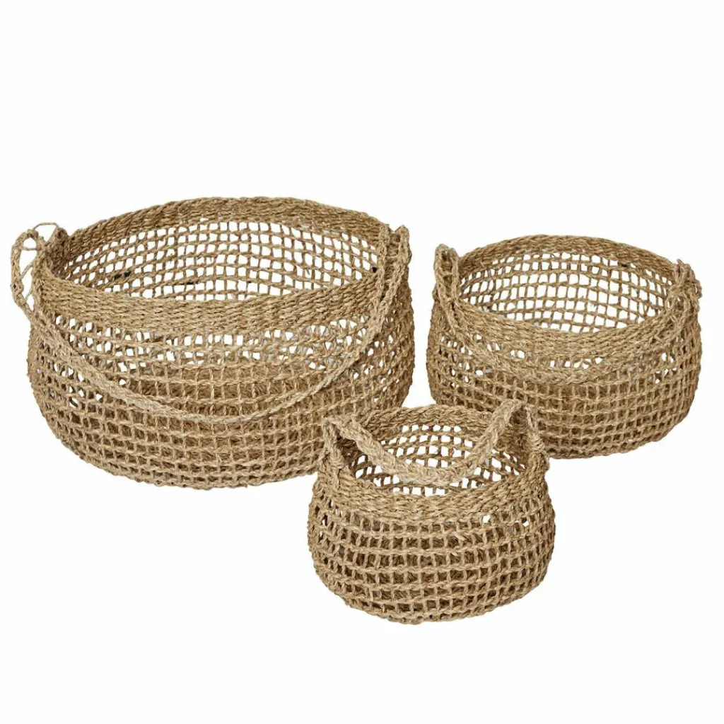LOBERON Caisses Et Paniers|Rangements*Lot de 3 corbeilles Ventourelle
