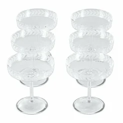 LOBERON Verres|Verres*Lot de 6 coupes à champagne Macomb