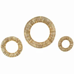 LOBERON Accessoires Lumineux|Décorations Lumineuses*Lot de 3 couronnes à LED Antorino