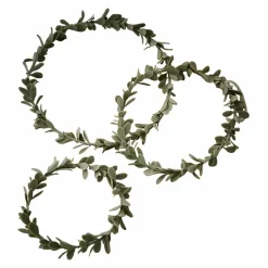 LOBERON Couronnes|Décoration*Lot de 3 couronnes Carivela