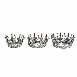 LOBERON Objets Décoratifs De Noël*Lot de 3 couronnes décoratives Bigas