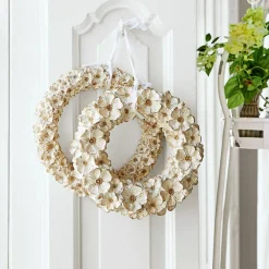 LOBERON Couronnes|Décoration*Lot de 2 couronnes Marie